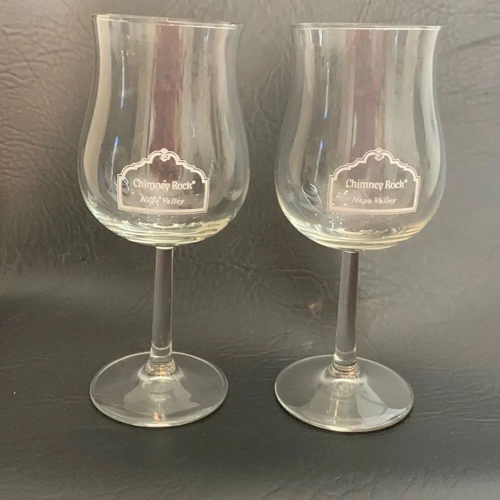 Chimney Rock Napa Valley 8 Ounce 6 1/4 Inches Tall Clear Wine Rose Chablis Glass